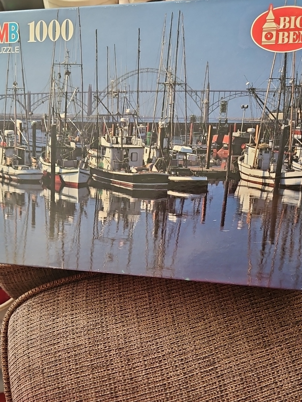 Big Ben Marina, Oregon Coast Puzzle Jigsaw 1000 Pieces